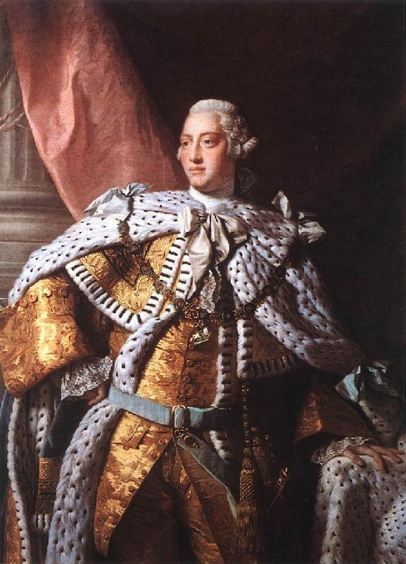 RAMSAY, Allan Portrait of George III China oil painting art